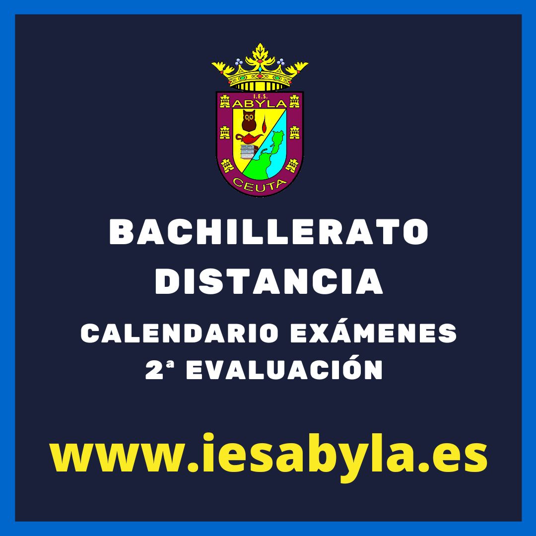 Calendario examenes DISTANCIA 2024 2025 3